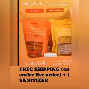 Ashley Belle Collection Moisturizing Spray Hand Sanitizer VARIOUS